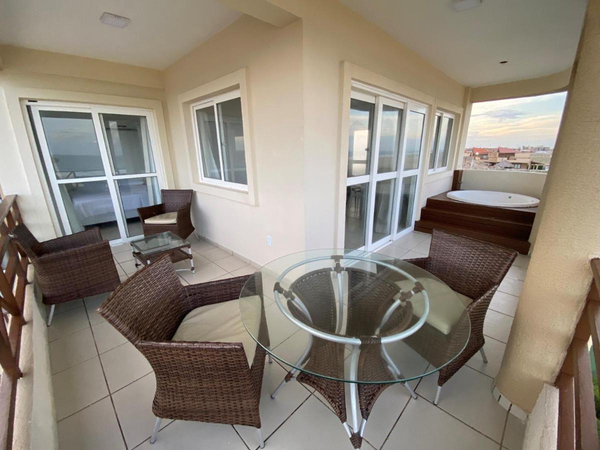 Beachfront Apt & Jacuzzi Taíba Eksteriør billede