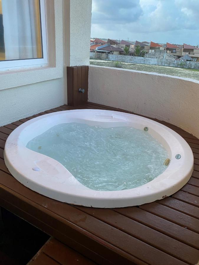 Beachfront Apt & Jacuzzi Taíba Eksteriør billede